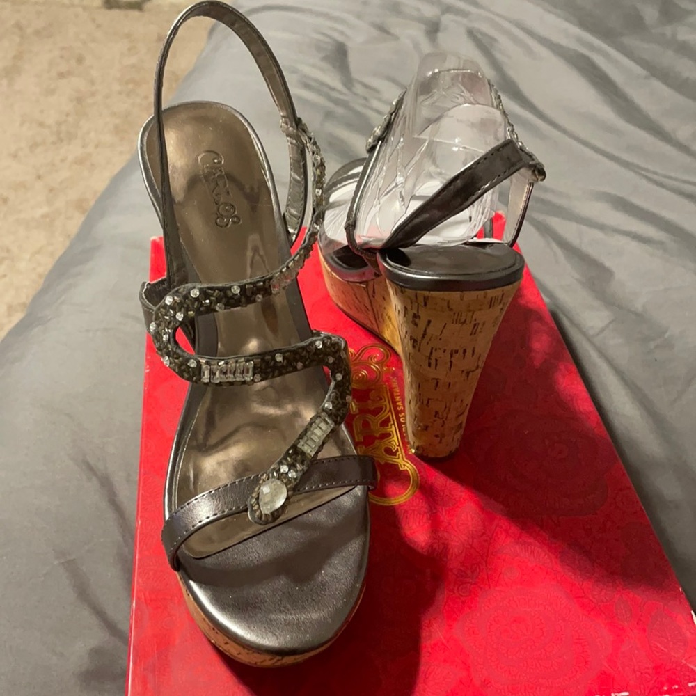 Carlos Santana wedge sandal